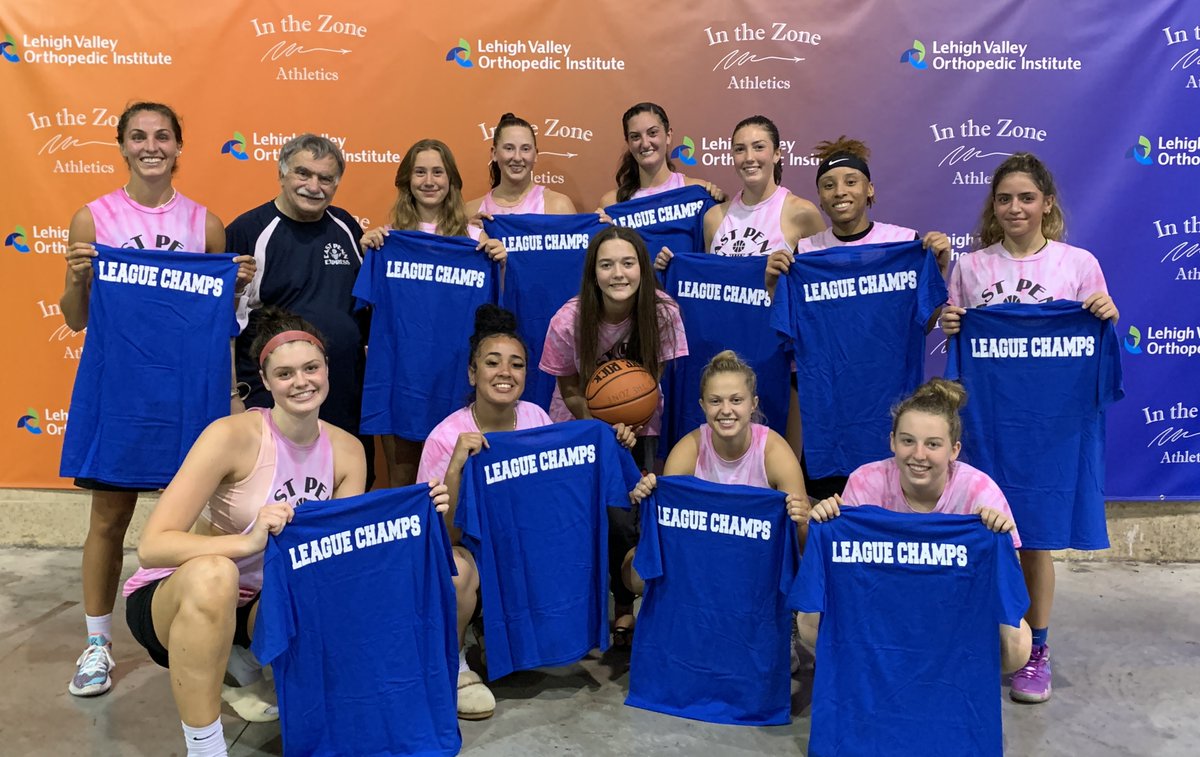 IntheZone_Sport's tweet photo. 2022 Summer Women's League:  14 teams battled
LEAGUE CHAMPS = East Penn Express 68-57 over Team JR.  Great competition again this year from all teams!  Thanks to all of the teams, alumni and spectators!  Already looking forward to next year!
@LVHN @LVHNSports https://t.co/62yH0vV87R
