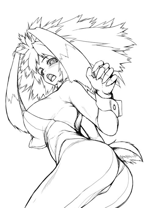 ウサギ娘は沢山描いてるけどバニーは過去にこれしか描いたことなかった… #バニーの日 