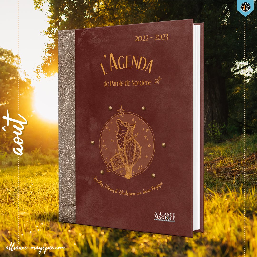 AllianceMagique's tweet photo. Découvrez nos sorties d'août, chez Alliance Magique Editions ! 
- L'Agenda de Parole de sorcière, édition 2022-2023  
- Fabriquer ses sachets magiques, par Elhoim Leafar
- Vodou Haïtien, par Mambo Chita Tann https://t.co/AfzlsxJ3F3