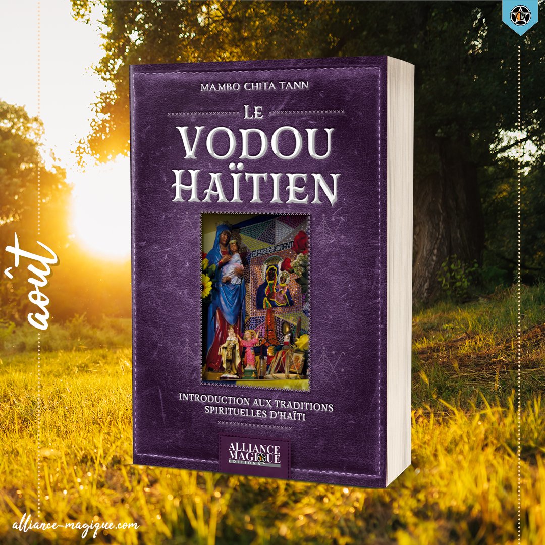 Découvrez nos sorties d'août, chez Alliance Magique Editions ! 
- L'Agenda de Parole de sorcière, édition 2022-2023  
- Fabriquer ses sachets magiques, par Elhoim Leafar
- Vodou Haïtien, par Mambo Chita Tann