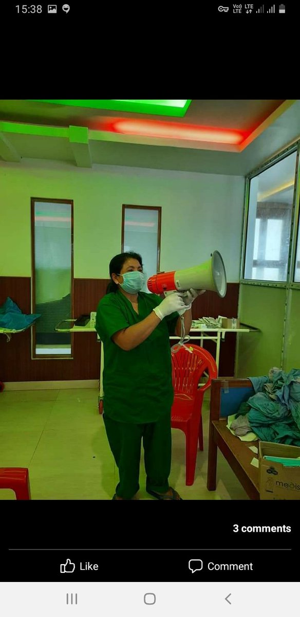 anm_fhw's tweet photo. My Duty on COVID 19 pandemic 
#UNACCO COVID CARE CENTER July 2020 to September  2020
#October 2020 to January 2021  at Bal Bhavan Covid Care Center
#Two times  COVID  19  POSITIVE during service to people 
#None stop vaccinators duty
#Home visit to home isolation patients https://t.co/sCdCeGBpJI