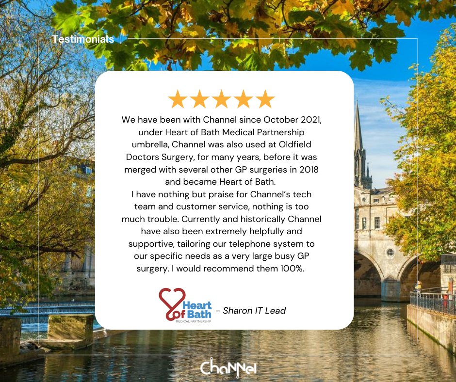 ChannelCommsLtd's tweet photo. Well done to all the Channel team who helped with the mighty transition for this customer.

#channelteam #telecomsexperts #cloudtelephony #nhs #pcns https://t.co/fqEX7ymuqO