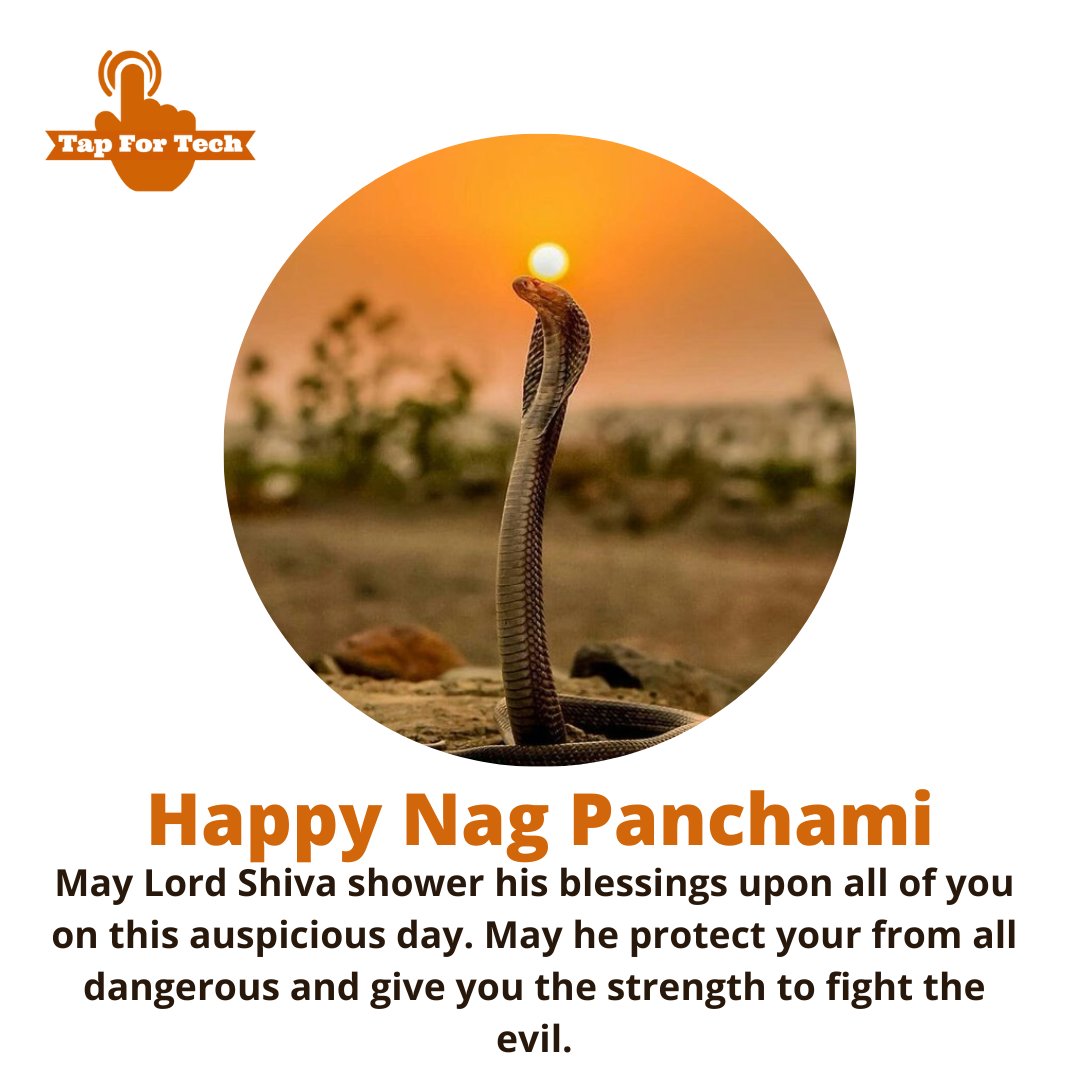 Tap For Tech в Twitter: „Wishing you a very Happy Nag Panchami May Lord Shiva shower his blessings upon all of you on this auspicious day. May he protect you from all Tap For Tech в Twitter: „Wishing you a very Happy Nag Panchami May Lord Shiva shower his blessings upon all of you on this auspicious day. May he protect you from all