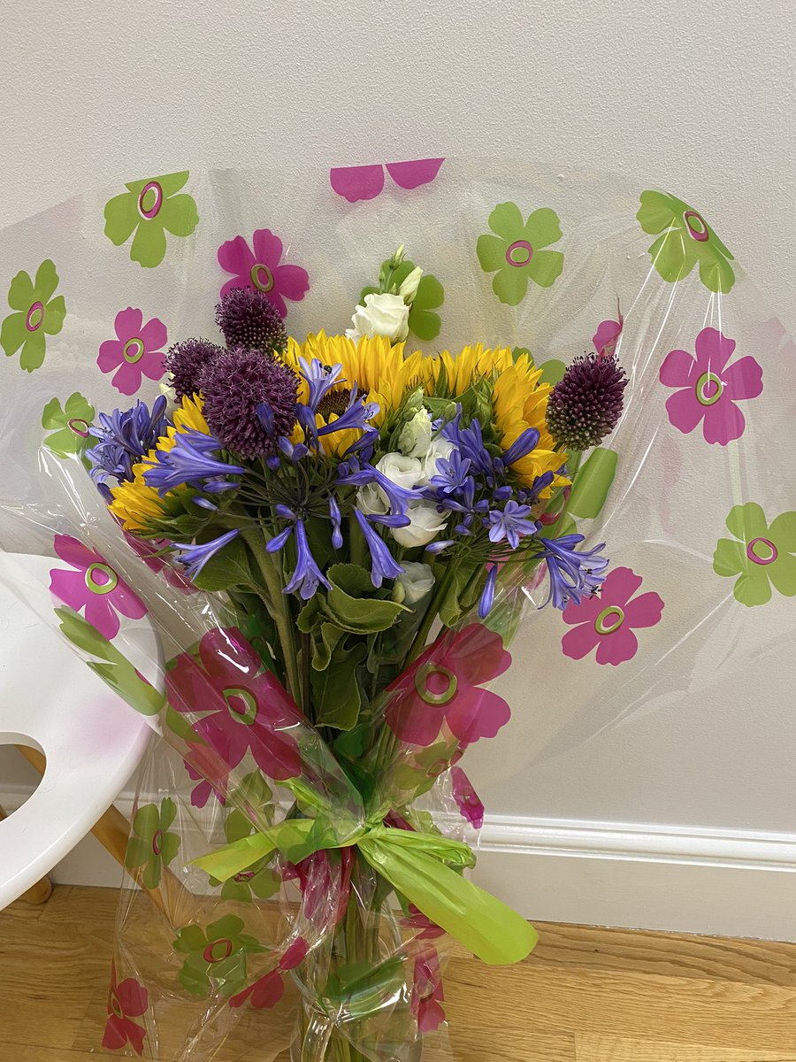 Day 2 as #CEO of <a href="/norfolkchamber/">Norfolk Chambers of Commerce</a> &amp; it started with flowers from my awesome team - just to say they’re excited to be on the journey with me! #team