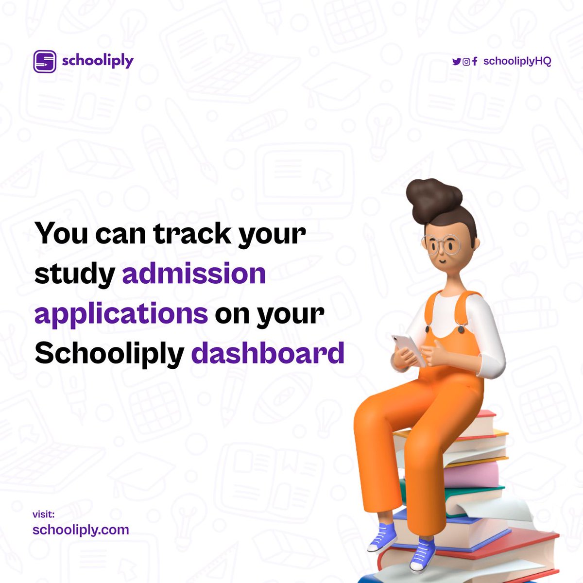 Achei. Veja-os em @SchooliplyHQ e visite o site deles também https://t.co/DuFs1WhH9i. Eu não procuro pneus 😂. Veja mais
