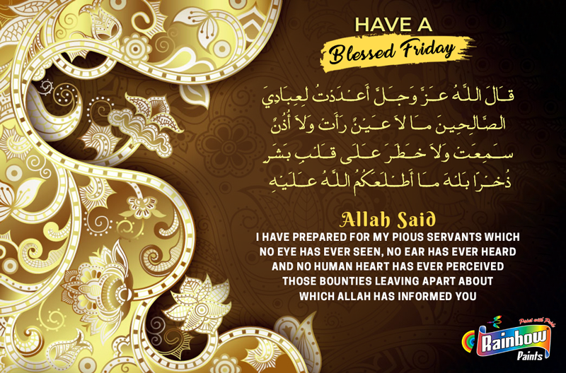 rainbowpaints's tweet photo. Have a Blessed Friday!

#Friday #JummahMubarak #ColoursofIslam #RainbowPaints https://t.co/GmFm7cts5l