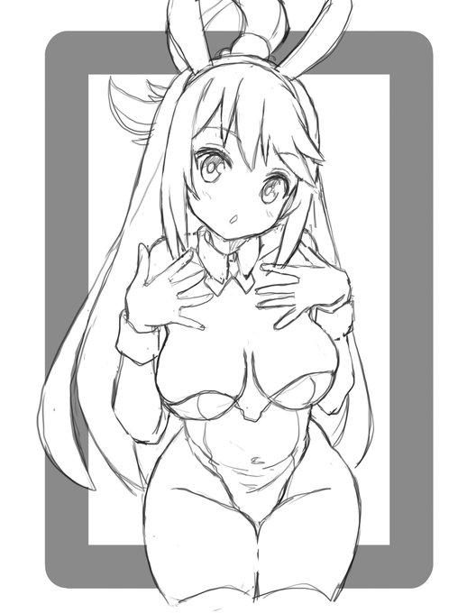 アクア様お誕生日おめでとう!ついでにバニーだ!w

#このすば 