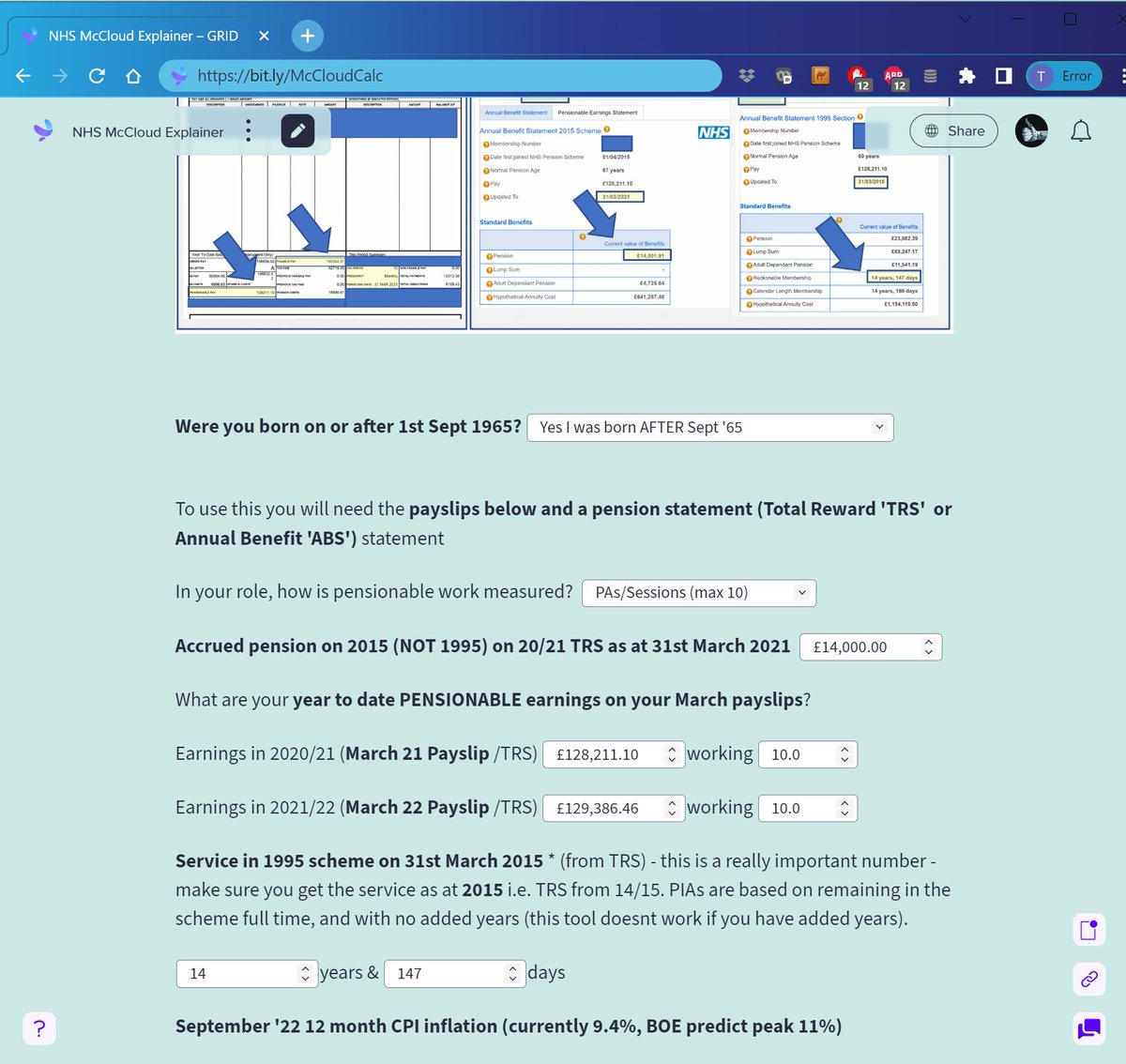 Dr Tony Goldstone (@goldstone_tony) on Twitter photo 18/ I hope <a href="/nhs_pensions/">NHS Pensions</a> take this feedback on board. Ive been asking publicly and privately for this since 2018. In the meantime if people want to use existing TRS data to project this themselves, use this free tool
bit.ly/McCloudCalc
Pls RT if you agree 18/ I hope <a href="/nhs_pensions/">NHS Pensions</a> take this feedback on board. Ive been asking publicly and privately for this since 2018. In the meantime if people want to use existing TRS data to project this themselves, use this free tool
bit.ly/McCloudCalc
Pls RT if you agree