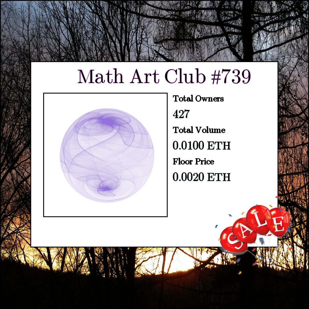 MediaProNetCom's tweet photo. ✅ Math Art Club #739 | #NFT on @OpenSea by @256cub
Math Art Club #739.
This NFT has been created using Lambert projection filled with Very Dark Purple color on a White bac...
#MathArtClub #art #nftcollectibles #nftcommunity #nftsstories #design #nft
https://t.co/N43u27joMI https://t.co/cJrUPQnykn