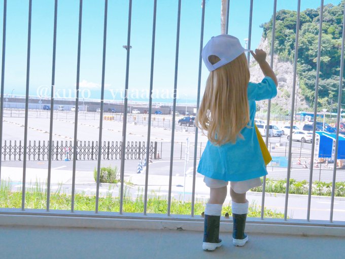 ⚠︎コスプレ⚠︎はたらく細胞血小板ちゃんとうしろまえちゃん！#江ノ島コスプレ祭 #コスプレ 