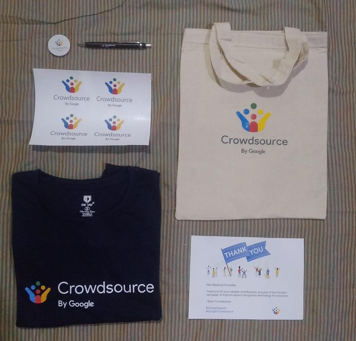kransford1's tweet image. Swags received.
#Googlecrowdsource
#Google
#Googleswags