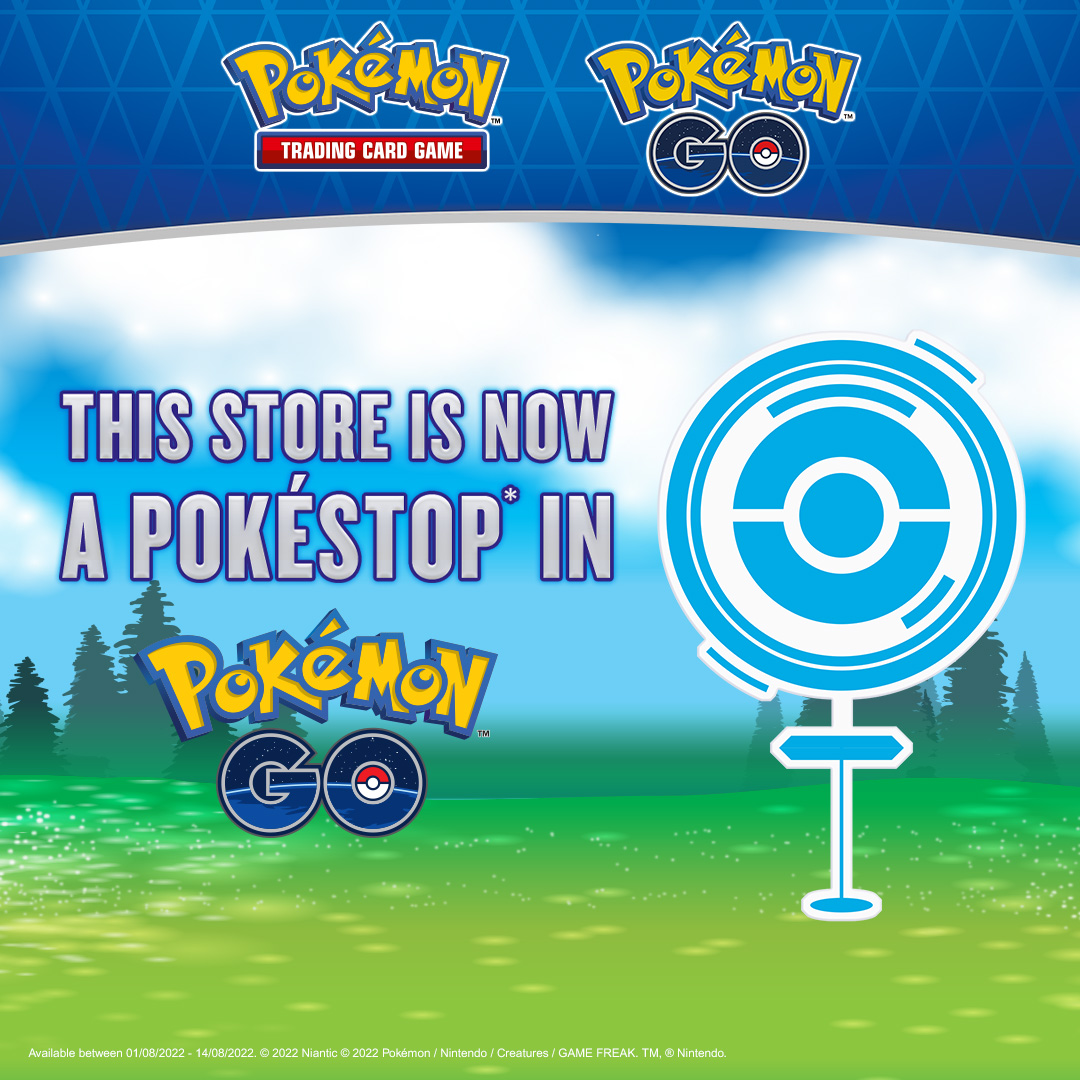 GAME Carlisle on Twitter: "That's right every store is Pokémon Go Pokéstop! come in and see the merch we have or talk to our team about what team you