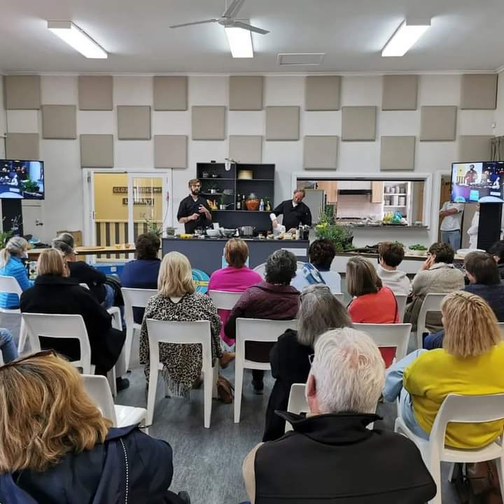 The #FynArts demo kitchen was sizzling once again with cooks and chefs preparing tasty meals across a range of themes.
Remember to subscribe to our mailchimp newsletter on hermanusfynarts.co.za for updates.

#discoverctwc #capeofgreatevents #foodies