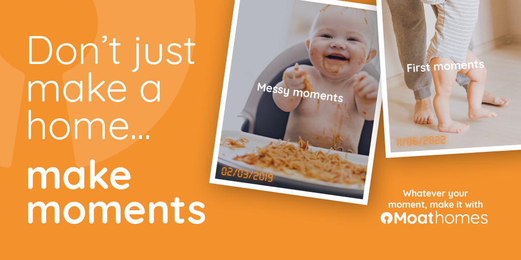 Did you know? We helped 20 families move into their new homes in July!  moathomes.co.uk #MakeMoments #NewMoatHome