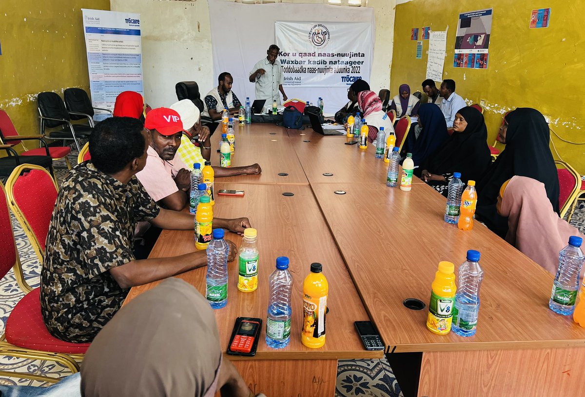Dollow_Hospital's tweet photo. World Breastfeeding Week theme for 2022 is "Step Up for Breastfeeding: Educate and Support".                    Thank you @Irish_Aid  And @trocaire for the continued support as always https://t.co/qAOLUZxueg