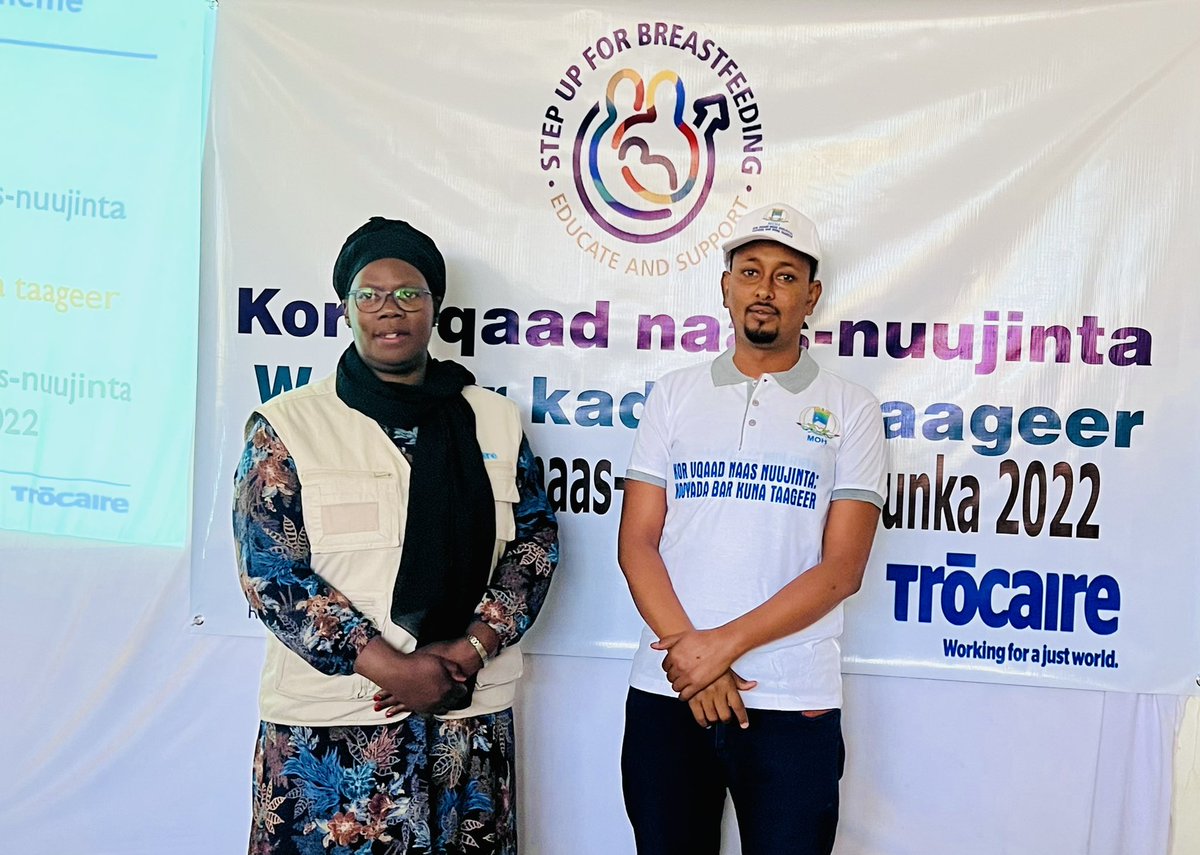 Dollow_Hospital's tweet photo. World Breastfeeding Week theme for 2022 is "Step Up for Breastfeeding: Educate and Support".                    Thank you @Irish_Aid  And @trocaire for the continued support as always https://t.co/qAOLUZxueg