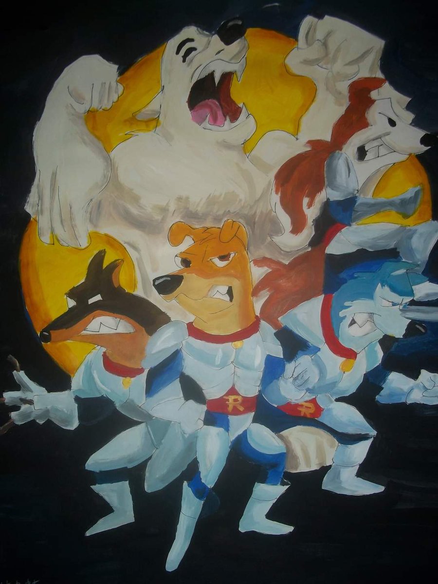 'Road Rovers'....#roadrovers #animated #Television #series #WarnerBros #Animation #FANART #fanartist #acrylicpainting #painting #jessharnell #tressmacneille #jeffbennett #kevinmichaelrichardson #frankwelker  #MyArtwork #prolific #artists #autismawareness #AutismAcceptance #myart