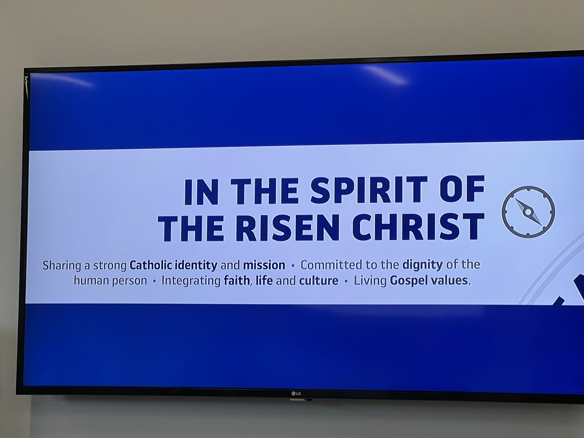 PaulMurphy2000's tweet photo. This weeks Vision for Learning presentation focussed on our Catholic Identity and Religious Education. #amazingrace #hccellenbrook https://t.co/zNjDUkHM9G