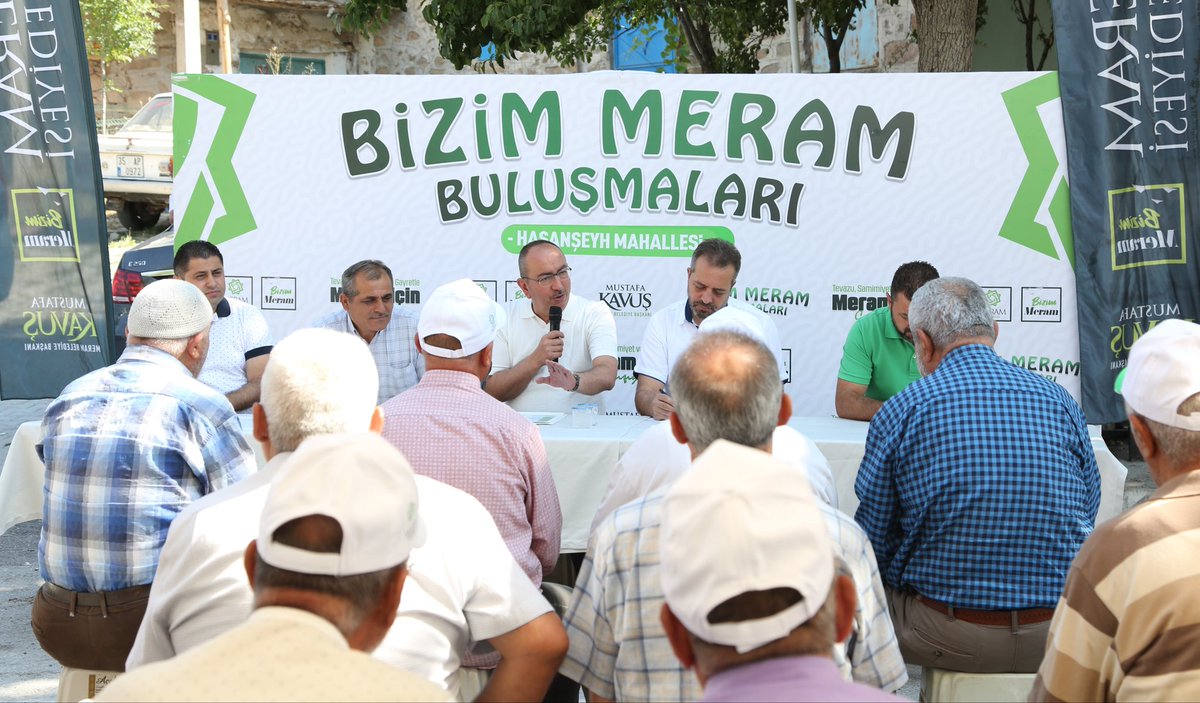 MustafaKavus's tweet photo. ‘Bismillah’ diyerek Bizim Meram Buluşmalarımıza bugün de devam ediyoruz.
1️⃣
📍Hasanşeyh Mahallesi https://t.co/nYbK5UuwGz
