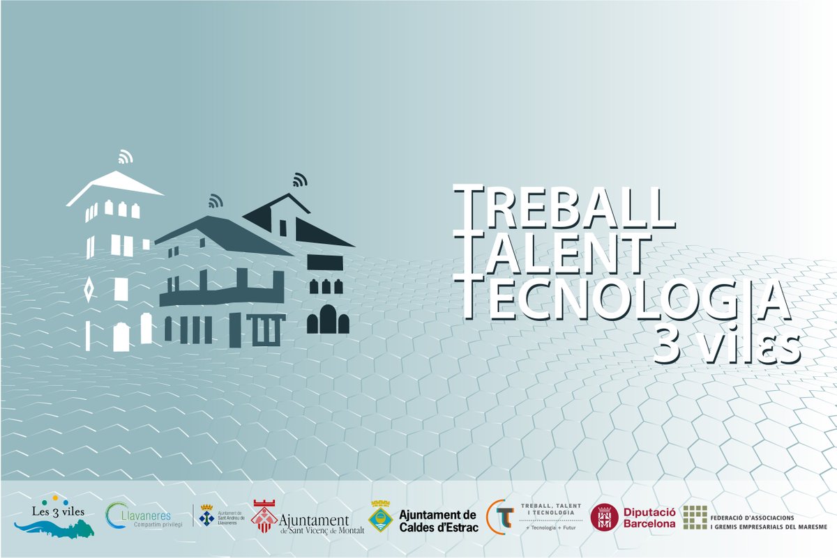 AjLlavaneres's tweet photo. #EMPRESA | ℹ️ El projecte #TreballTalentTecnologia de Les 3 Viles prepara quatre seminaris per a la propera tardor.
💻 Parlarem de comerç, restauració, sanitat i esport. #TTT3Viles #Llavaneres #Caldetes #SantVi
+ Info 👉 https://t.co/9Labyrp3sC https://t.co/FVWV8yNIpS