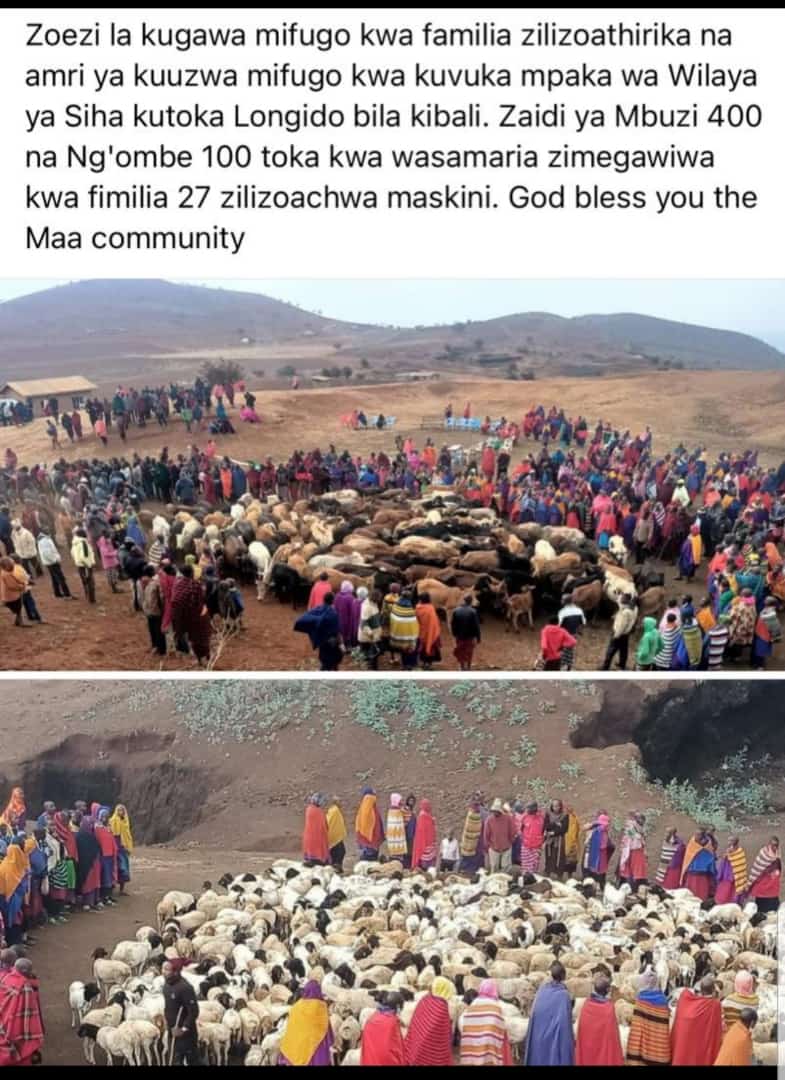tubuluTLS20's tweet photo. When we give cheerfully and accept gratefully, everyone is blessed. #Maasai we always believe that #OurUnityOurStrength. @MariaSTsehai @HildaNewton21 @LaiserYm @Oleshangay @ledamalekina https://t.co/1qjh22LF2b