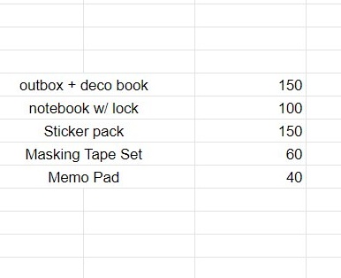 jinbreadscart's tweet photo. wts lfb bts ph
π > #jinbreadsells
BTS deco kit tingi
β’ all inclusions are sealed
β’ payo / can do 3 days reservation
rcbyt: https://t.co/wbFFfOcp5t
reply/dm mine + item to claim
t. wts lfb bts deco kit ob deco book notebook w/lock sticker washi tape memo pad https://t.co/BLhuebaFKV