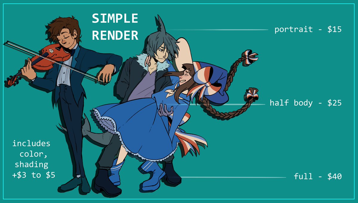 leaf__tea's tweet image. rising from the grave to start commissions ٩( ᐛ )و it'd mean a whole lot if you could take a gander at it
leaf-comms-info.carrd.co