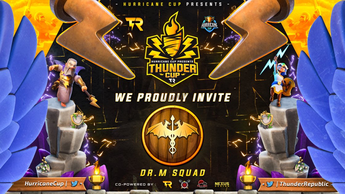 Thx for the invitation <a href="/ThunderRepublic/">Thunder Republic!</a>