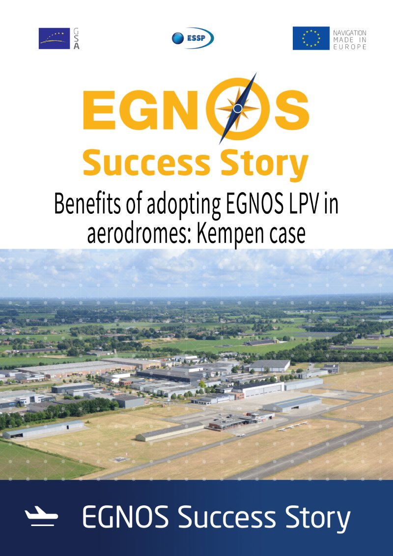 ESSPSAS's tweet photo. Kempen #airport benefits from #EGNOS precision and accuracy
“#LPV procedures are the most modern approach type, excelling in terms of safety and allowing airports to continue developing them on a tight budget”
🆕https://t.co/UcDUt0ETtj
#EUSpace #FlyEGNOS https://t.co/ze6eFTFtXV