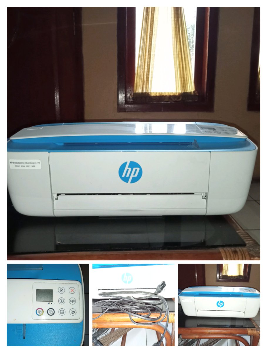 rethanav_'s tweet photo. Wts Printer tolong bantu rt, aku jual printer, hp DESKJET INK ADVANTAGE 3775
Kondisi sangat bagus, no lecet, ada dus, kabel lengkap
Bisa nge print ( foto, makalah dll )
Fotocopy warna/BW
Bisa bluetooth, kabel, dan Wifi,
Harga bisa nego ya, aku Bu buat bayar UKT huhu #zonauangᅠ https://t.co/Ao43UcBMJx
