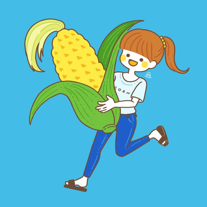 とうもろこしのtwitterイラスト検索結果