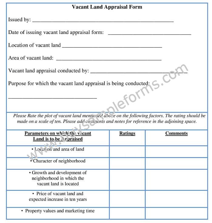 sampleforms's tweet image. Vacant Land Appraisal Form Sample Template Word

buysampleforms.com/vacant-land-ap…

Sample of Vacant Land Appraisal Form online. Download a Printable Vacant Land Appraisal Form Template in Word Format.

#VacantLandAppraisalForm #FormTemplate