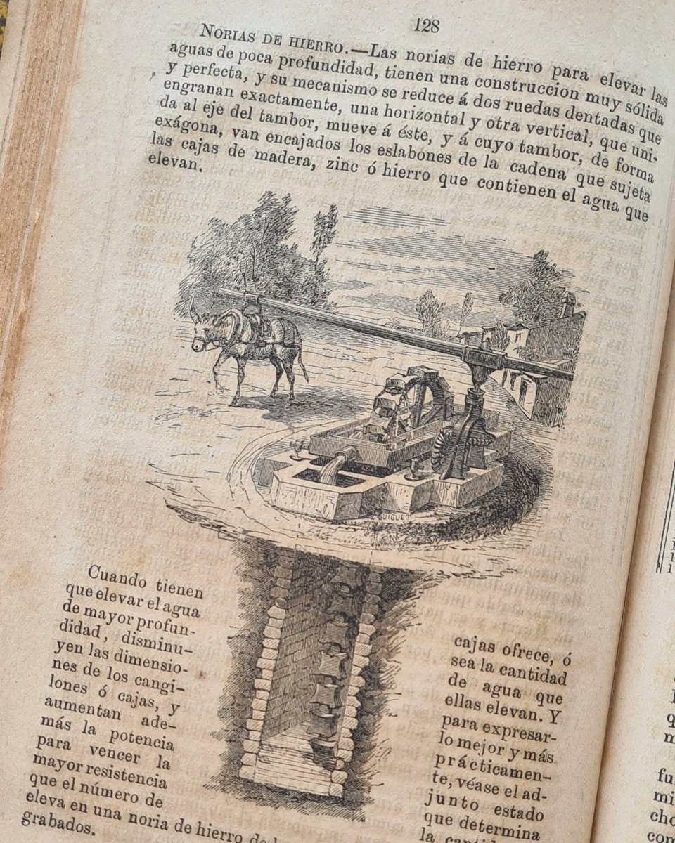 HortaiLlum's tweet photo. La lectura d'un manual d'agricultura del #segleXIX ens permet entendre com van treballar durant segles els nostres avantpassats...sistemes de producció (com el #regadiu d'aigua de pous mitjançant #sínies) que es van mantenir fins als anys 60 del segle XX https://t.co/JDxDjSpYMh