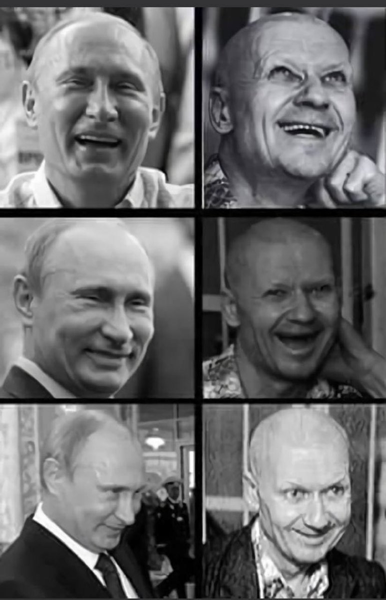 AkimovMatvij's tweet photo. #RussiaIsATerroristState #RussianWarCrimes #StopPutin #StandWithUkraine
Resemblance is uncanny, isn't it ? On the right - second most brutal mass murderrer in russian history, Andrei Chikatilo. On the left - the first ! https://t.co/Jy9WvByM9W