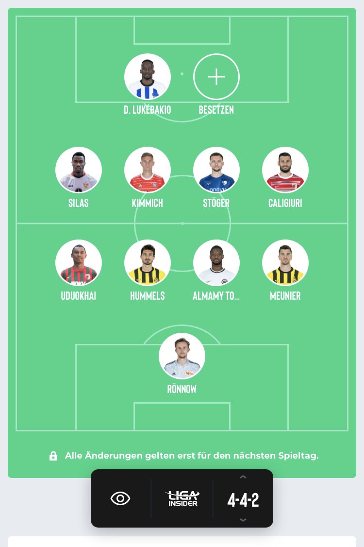 do_ni_ba's tweet photo. Hey @Kickbase_DE , könnt @SMane_Officiel in unserer Liga auf den Transfermarkt werfen? Am besten mit Ablaufzeit vor Start der Buli am Freitagabend… Hab extra Budget freigeschaufelt und einen Platz frei gehalten und jetzt kommt er seit Wochen nicht auf den Markt. 😉 #MakeItHappen https://t.co/KaPbvEbrqu