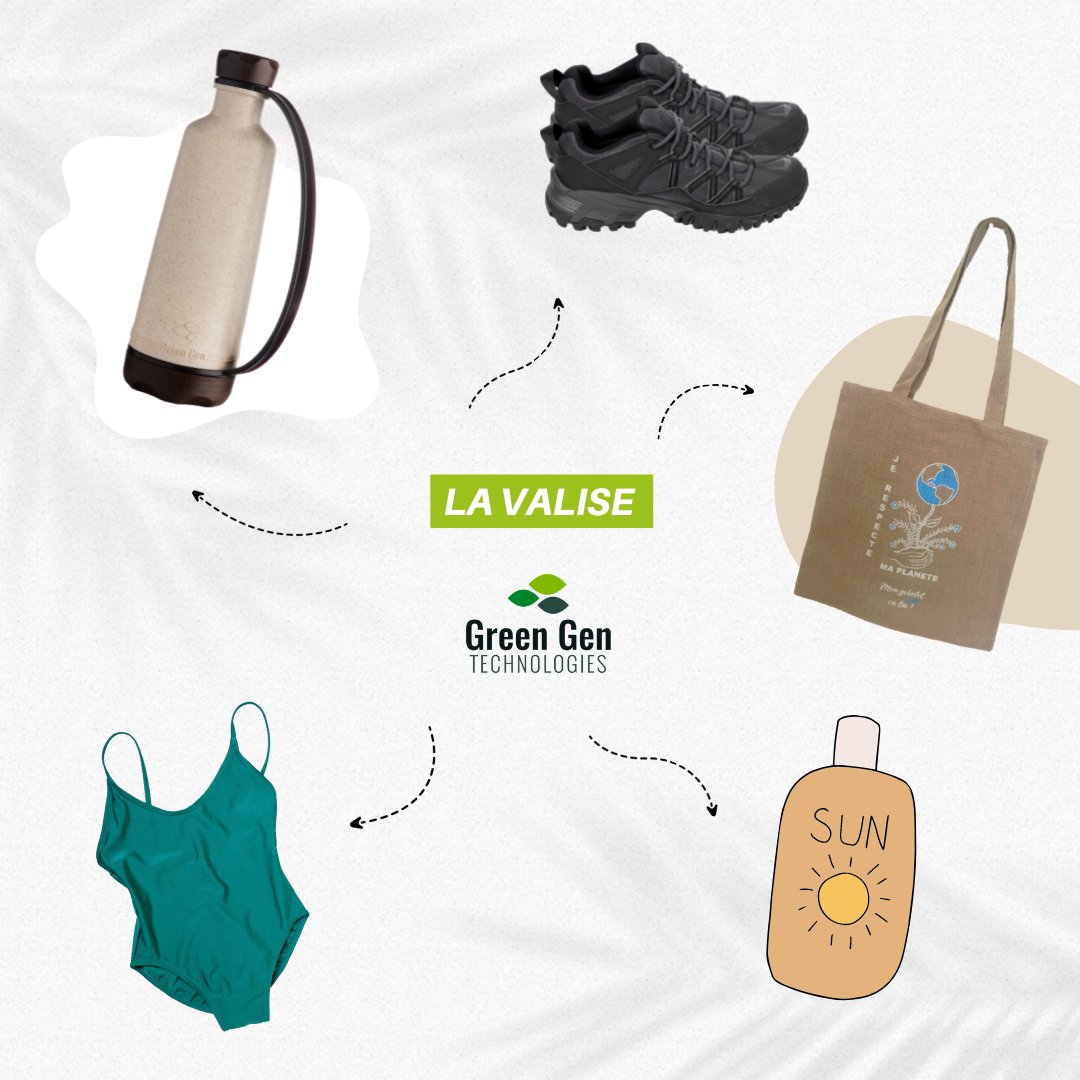 Les siestes au bord de l'eau et les balades à vélo... ☀️🌅👜 

Nous n'allions pas vous laissez partir en vacances sans découvrir la valise Green Gen Technologies® ! Découvrez notre sélection en image...

Vous êtes maintenant prêts à profiter des surprises que l'été vous réserve !