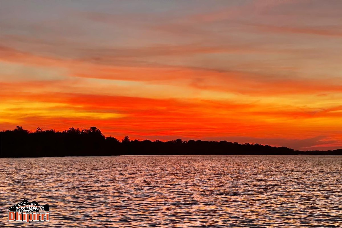 dhipirri's tweet photo. When the NT sky is on 🔥

| #Dhipirri #Fishing #NTaustralia #SeeAustralia #Travel #Adventure | https://t.co/P0qvz3Gf5T