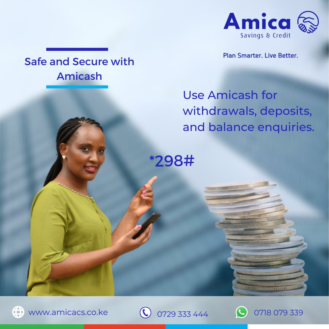 Amicacs's tweet photo. Access your account through our mobile banking platform. ๐ค
https://t.co/s9rfwqfYsz
#AmicaSacco #PlanSmarterLiveBetter #MobileBanking #digitalbanking https://t.co/UQGfnSQXVn