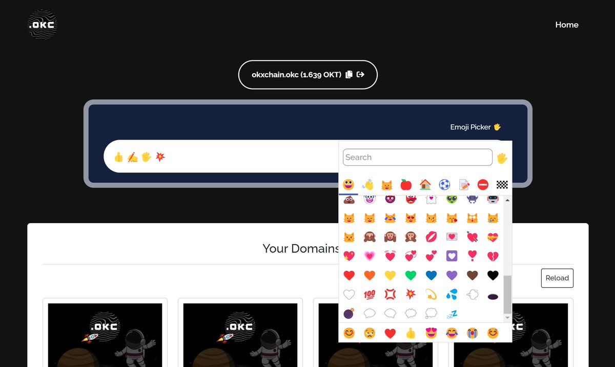 😘 Do you enjoy putting #emoji in your domain name? It's great that today we have over 1000++ emojis here. Hurry up to choose for yourself the most unique .okc domain⚡️⚡️

🤗🥇🎉.okc 🌍 🚀 🌔.okc

⚡️okc.domains/app

#OKXchain   #OKX   #OKCDomain
