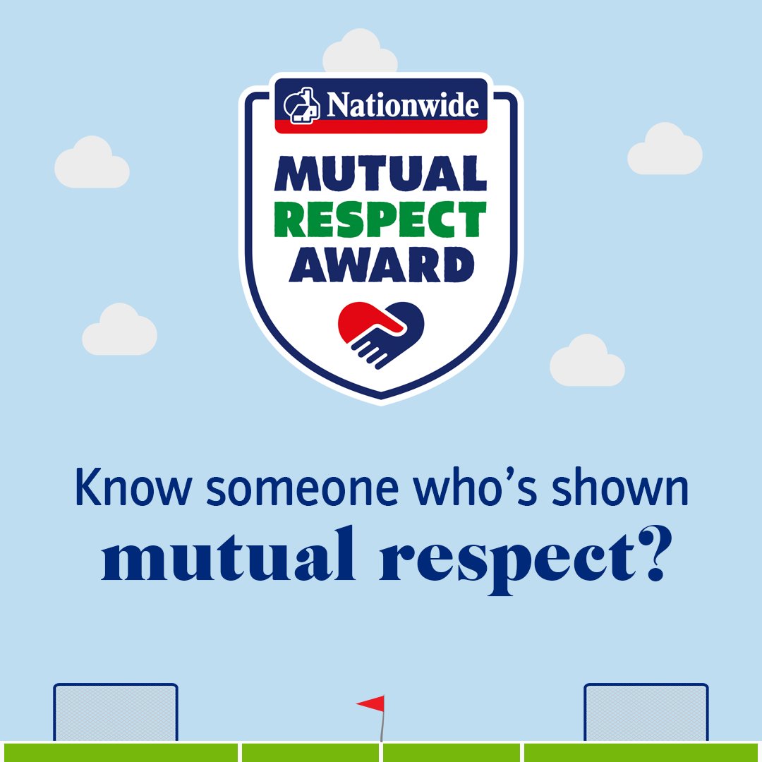 We're recognising those who show mutual respect within football 🏆 

Nominate someone who's shown mutual respect on and off the pitch, and they could win our #MutualRespectAwards and tickets to watch <a href="/England/">England</a> or <a href="/Lionesses/">Lionesses</a> play.

Nominate now 👉 spr.ly/6017zN6BW