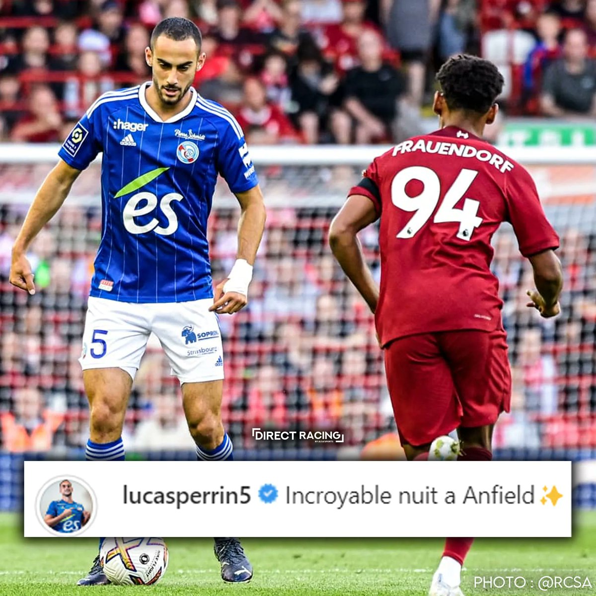 Direct__Racing's tweet photo. Un match dans un stade mythique ! 😍
#LFCRCSA #LiveRCS #RCSA #RCSLive #GoRCS #DirectRacing #RCS #Racing #PrépaRCSA https://t.co/pTjFgE834L