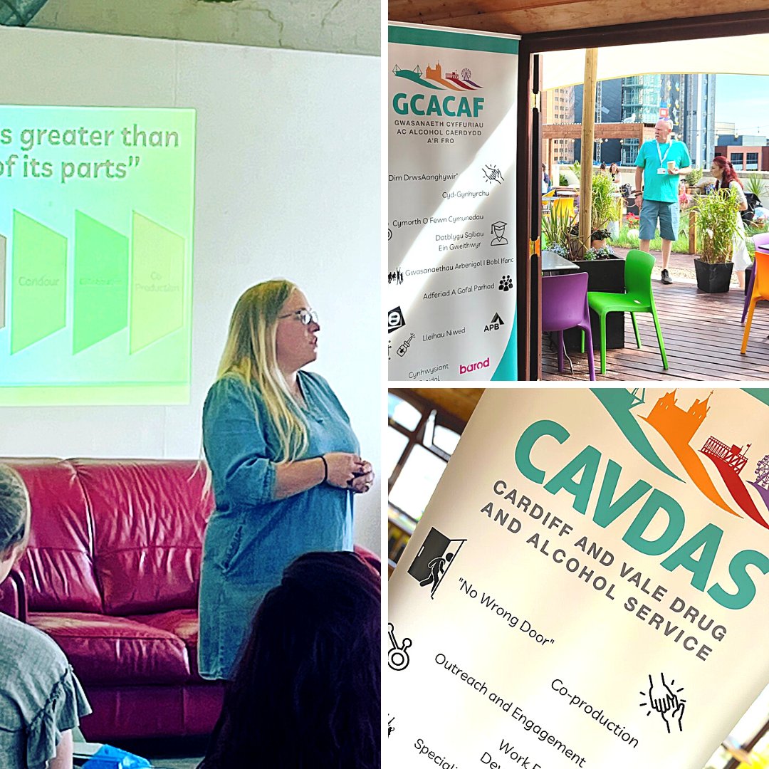 RecoveryCymru's tweet photo. Our #RecoveryCymru team is ready for day 2 of our @CAVDAS22 training! @RecoveryCymru @Kaleidoscope68 and @WeAreBarod coming together to make something even stronger! #CAVDAS #SwipeOutStigma #PeerPowerCymru #Recovery #Cardiff #TheVale #Wales https://t.co/P3SzGGedzB