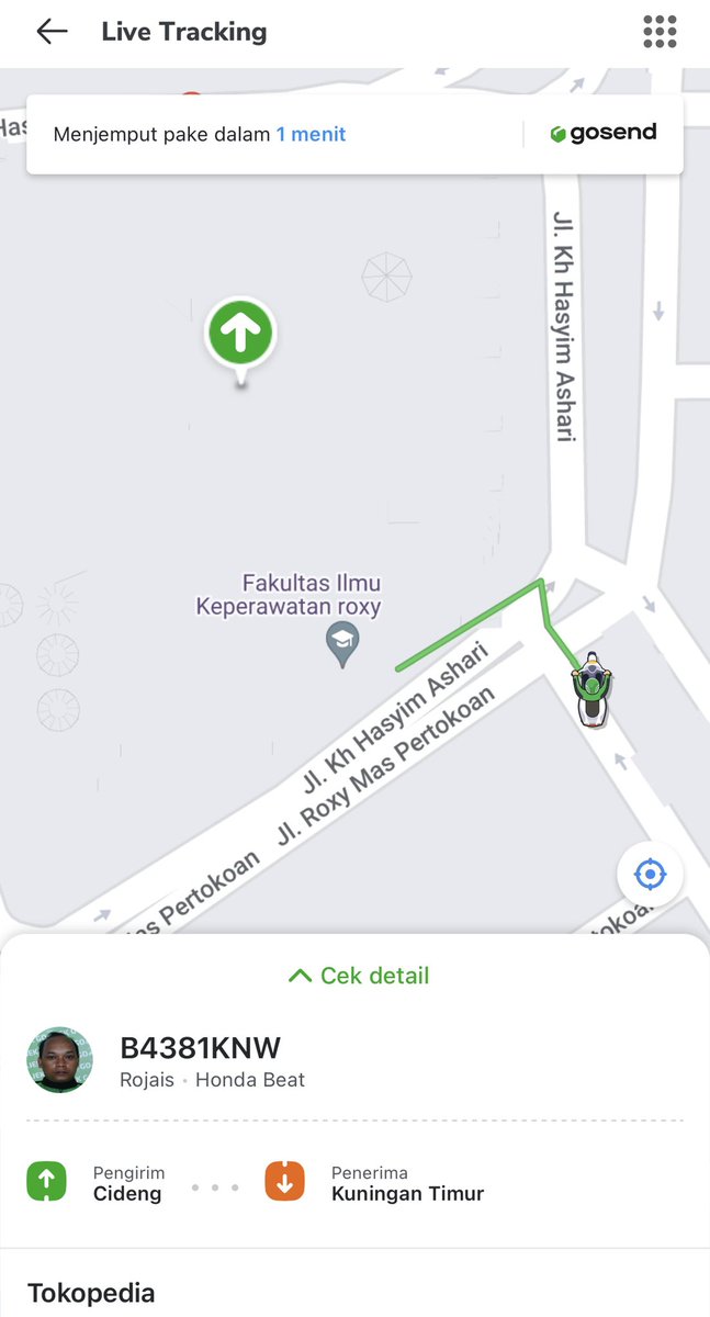 novembrdude's tweet photo. Tolonglah @gojekindonesia ini driver lu bawa kabur paket orang. Ini udah berkali2 lho kejadian kaya gini, banyak maling deivernya. @TokopediaCare jadi gimana nih? Prosesnya bisa berapa lama kalau dibawa kabur gini? https://t.co/afefeY4H12