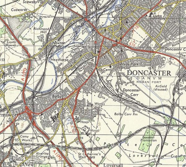 sabremaps's tweet photo. NEW MAPS!

In this selection, we complete our coverage of maps published in 1964, with two sheets:
* Sheet 84 (Teesdale) Revision B
* Sheet 103 (Doncaster) Revision B/
And from 1971:
* Sheet 100 (Liverpool) Revision C/*/*

https://t.co/nyyp3zv3Oe https://t.co/mipfNjxWwG