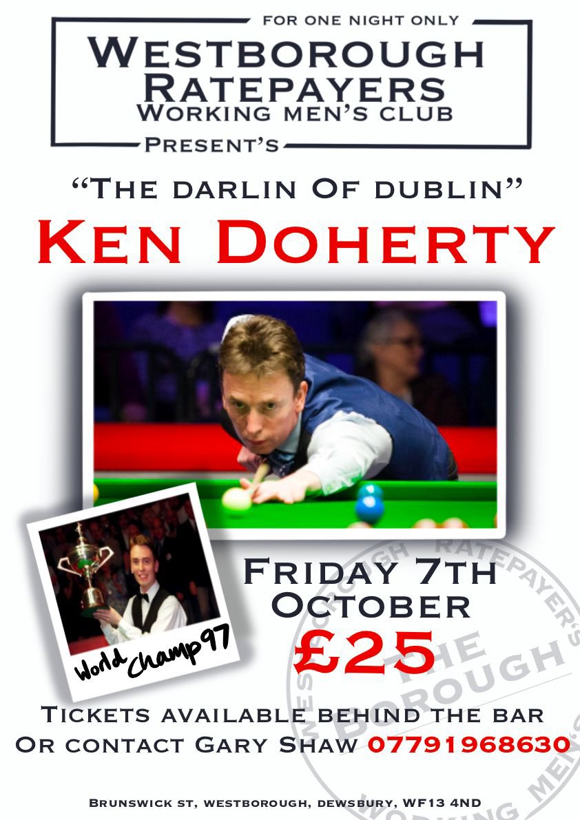 G4RYSH4W's tweet photo. Can’t wait for @kendoherty1997 to come to the borough.
Msg me for tickets https://t.co/fQDITeko0E