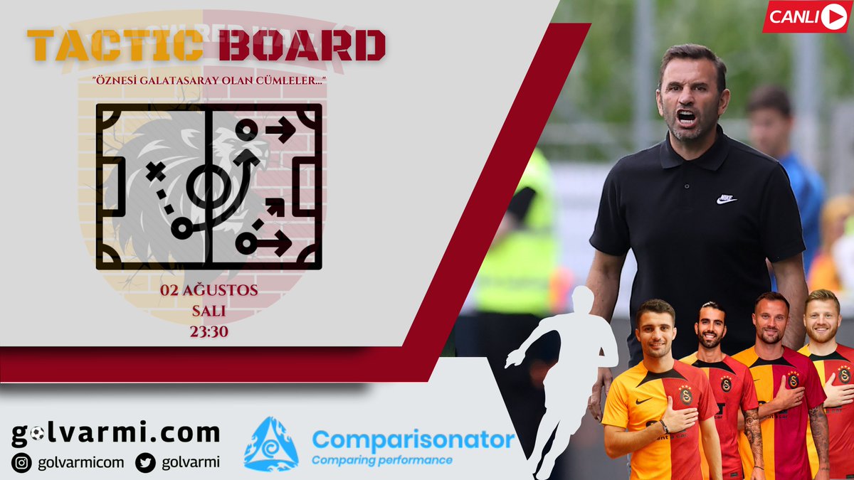 yellowredwall's tweet image. 👉 @golvarmi &amp;amp; @ComparisonatorT Katkılarıyla;

Bu Gece 23:30! #TacticBoard📊 &amp;amp; #TransferWall🔥

Bekleriz! 

#Torreira #Evander #Midtsjö #Rugani #Carvalho #Ndombele #BerkayÖzcan 

🎙️@hsnyldrm1979 @kaideveistisna @emrylmz84 

ABONE OL! 
👉youtube.com/watch?v=70IhYH…