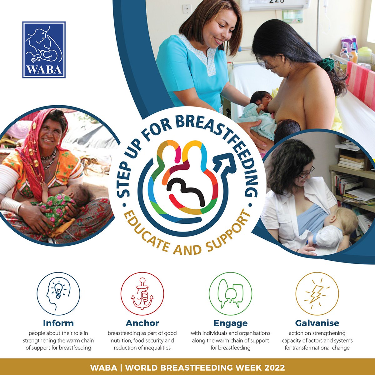 Women need support from the health service, workplace and community to optimally breastfeed, progressing from one level to the other. We all have a role to play in increasing the capacity of all the actors who work along the Warm Chain. #WBW2022 @WABAsecretariat @WHO @UNICEF