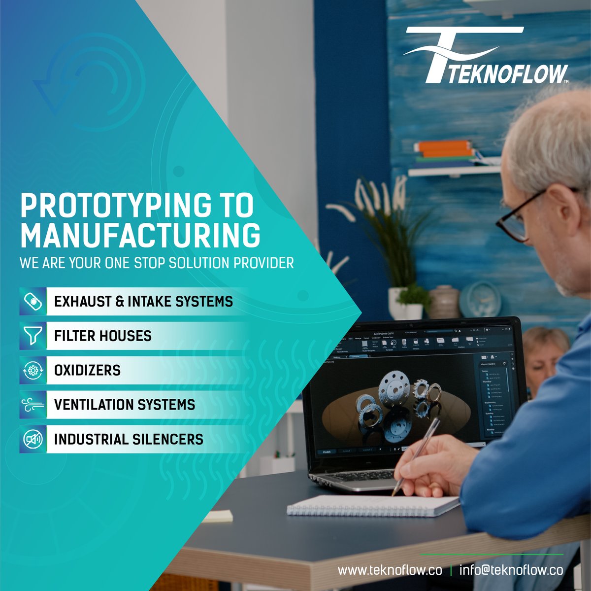TeknoflowGreen's tweet photo. Considering your requirements, please write to info@teknoflow.co or call on +91 8956779584

#TeknoflowGreen #teknoflow #environment #sustainability #prototype #businessethics #exhaust #growth #company #oxidizers #shellandtube #solutionprovider #industrialsilencers #equipment https://t.co/pKMLWVdWzw