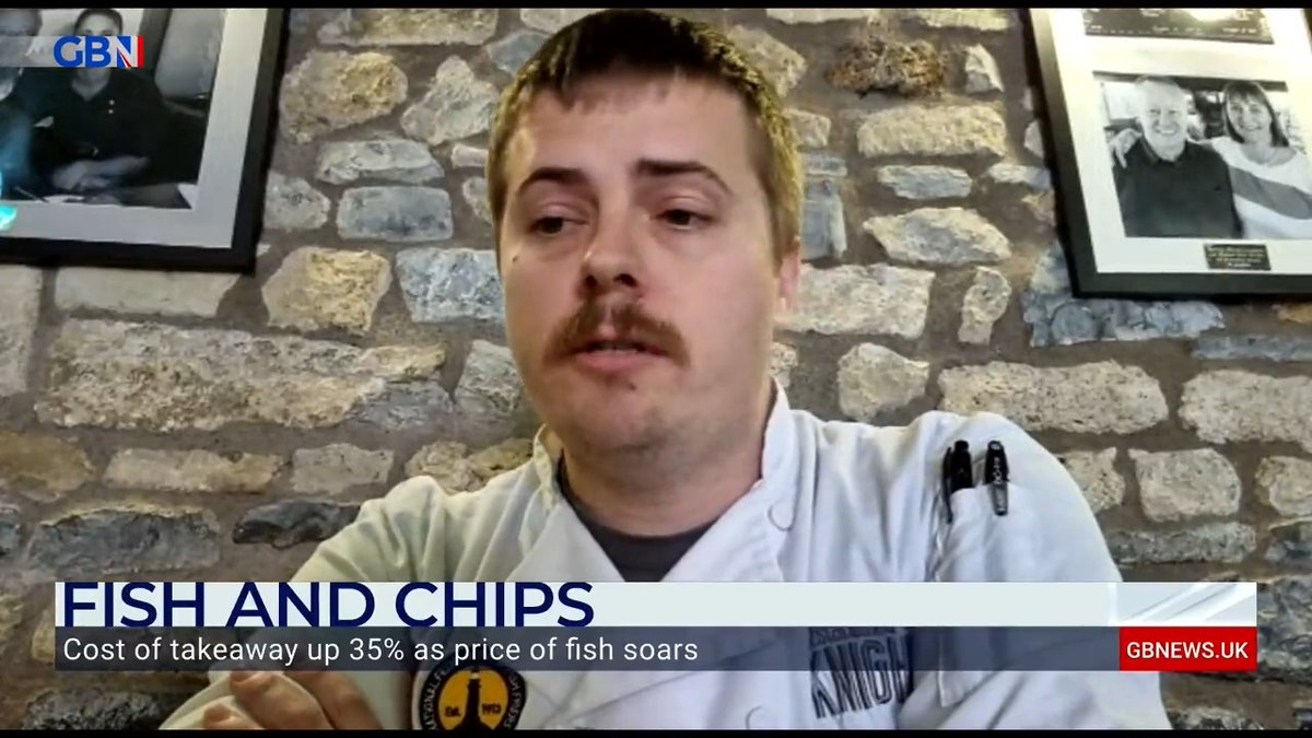 GB News contacted us for our input on the soaring costs of fish and all the ingredients involved! "It's very important that the public support their local chippy!" There are many cheaper alternatives to fish and we will gladly adjust to suit our customers needs!