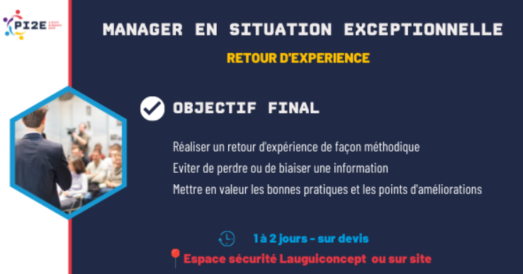 🔴🟡🔵🟣

#FORMATION

📚RETOUR D'EXPÉRIENCE

🗣 Chaque événement impactant votre structure mérite d'être étudié pour améliorer la gestion de vos prochaines crises.

✅ PI2E-LH peut vous permettre d'acquérir les #compétences nécessaires.

ℹ️ contact@pi2e-lh.fr ou 06.24.74.87.80